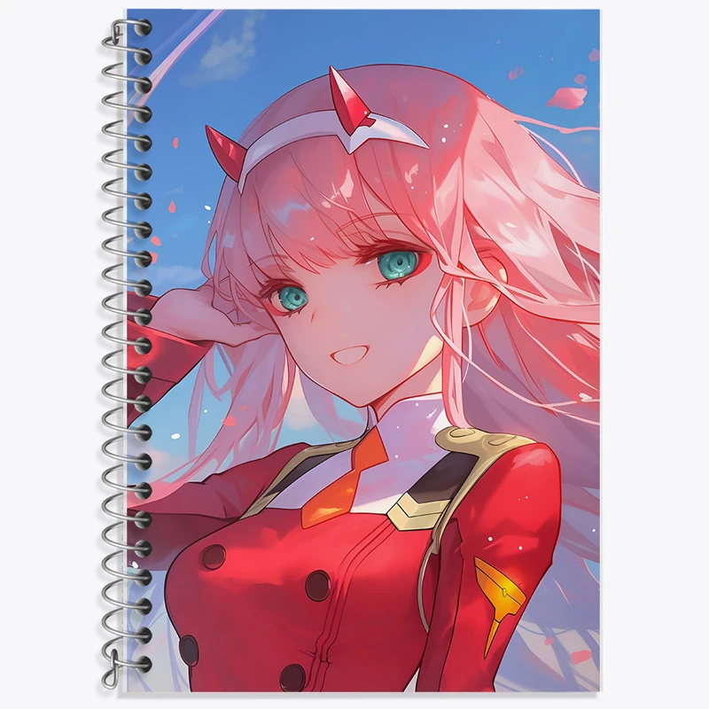 دفتر نت موسیقی 50 برگ خندالو طرح انیمه دارلینگ (Darling) کد F5596