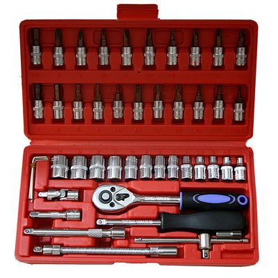 نقد و بررسی مجموعه 46 عددی آچار و سری بکس و پیچ گوشتی اسرانوی مدل A1-X04605 توسط خریداران