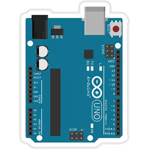 استیکر لپ تاپ طرح Arduino Uno Board کدST84