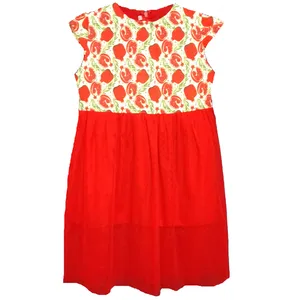 پیراهن دخترانه مدل یلدایی