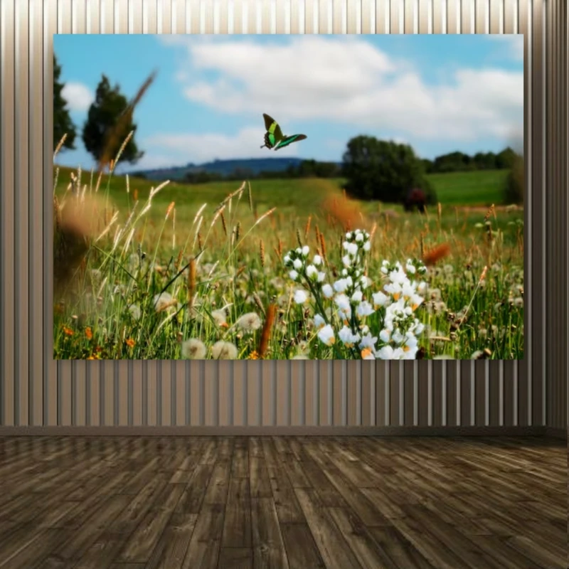 پوستر دیواری طرح طبیعت مدل دشت کد FP10190