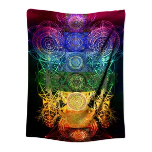  پوستر پارچه ای مدل بکدراپ بلک لایت کد 591