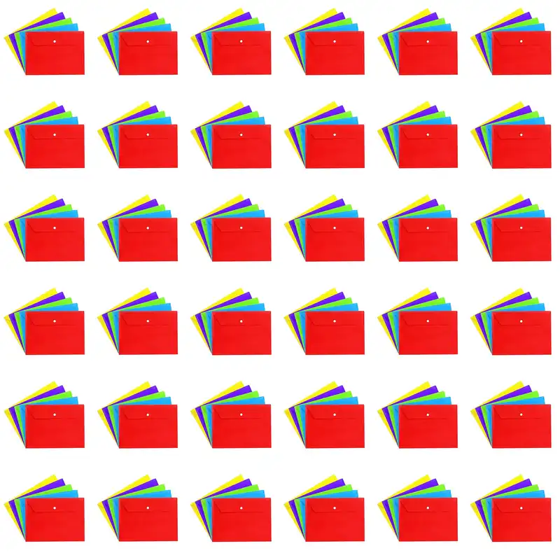 پوشه دکمه دار مدل A4 بسته 200 عددی