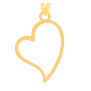 آویز گردنبند طلا 18 عیار زنانه الن نار مدل E31650