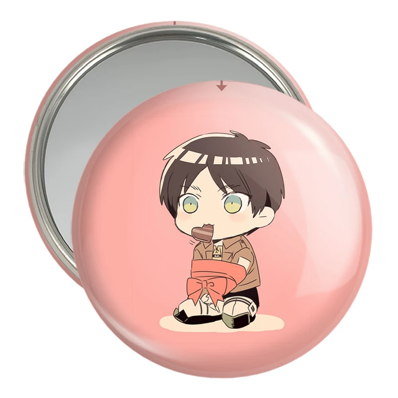 آینه جیبی خندالو مدل ارن یگر انیمه اتک آن تایتان Attack on Titan کد 11054