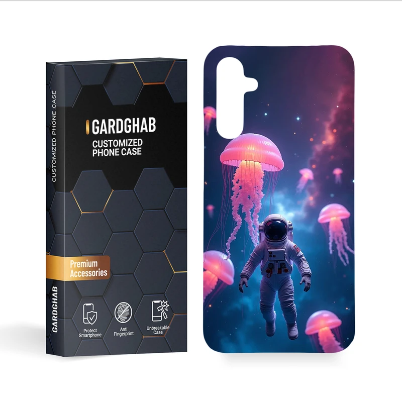 کاور گارد قاب مدل کهکشان مناسب برای گوشی موبایل سامسونگ Galaxy A34