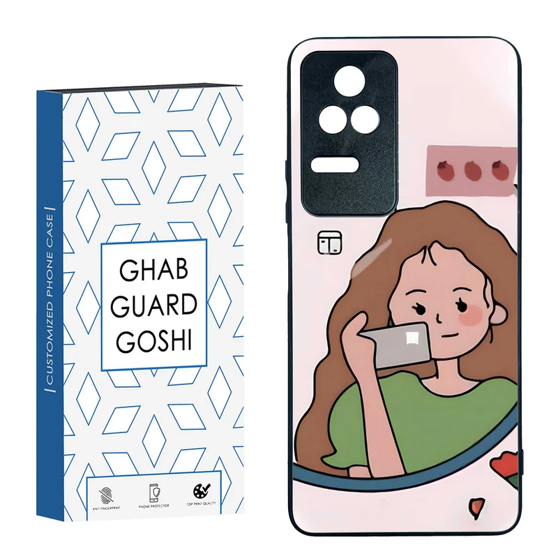 کاور قاب گارد گوشی طرح دخترانه  کد TPU-005 مناسب برای گوشی موبایل شیائومی  Redmi K40S / Poco F4 5G