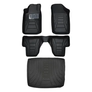 کفپوش سه بعدی خودرو پانیذ مدل MHLB مناسب برای رانا به همراه کفپوش صندوق