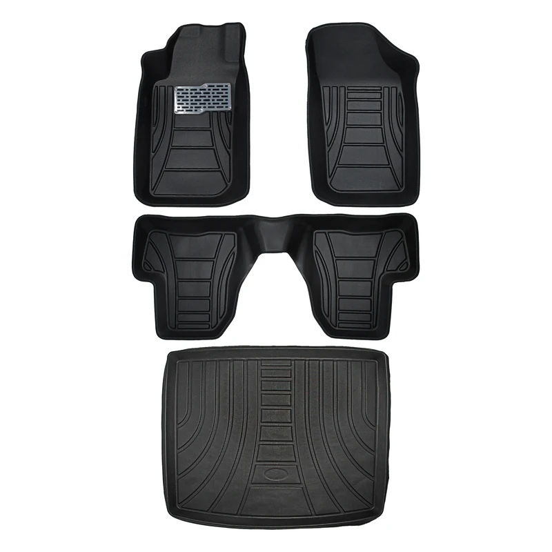 کفپوش سه بعدی خودرو پانیذ مدل MHLB مناسب برای رانا به همراه کفپوش صندوق