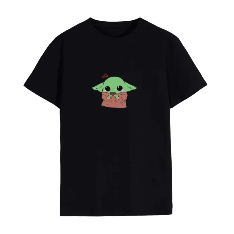 تی شرت لانگ زنانه مدل بیبی یودا کد 2