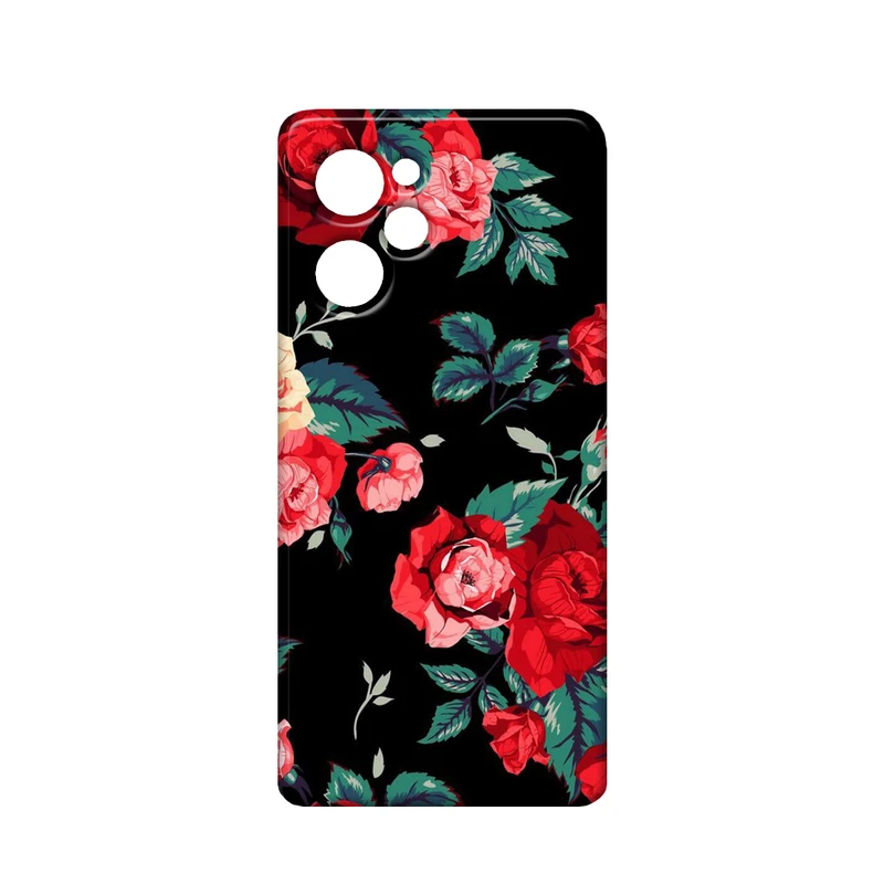  کاور مدل گل کد 085 مناسب برای گوشی موبایل شیائومی  redmi note 12pro 5g