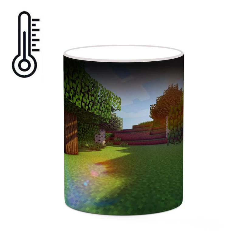 ماگ حرارتی کاکتی طرح ماینکرافت minecraft مدل mgh41075