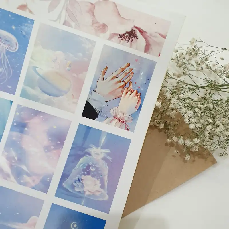 برچسب مدل وینتج رویایی طرح دخترانه ملیح کد 02