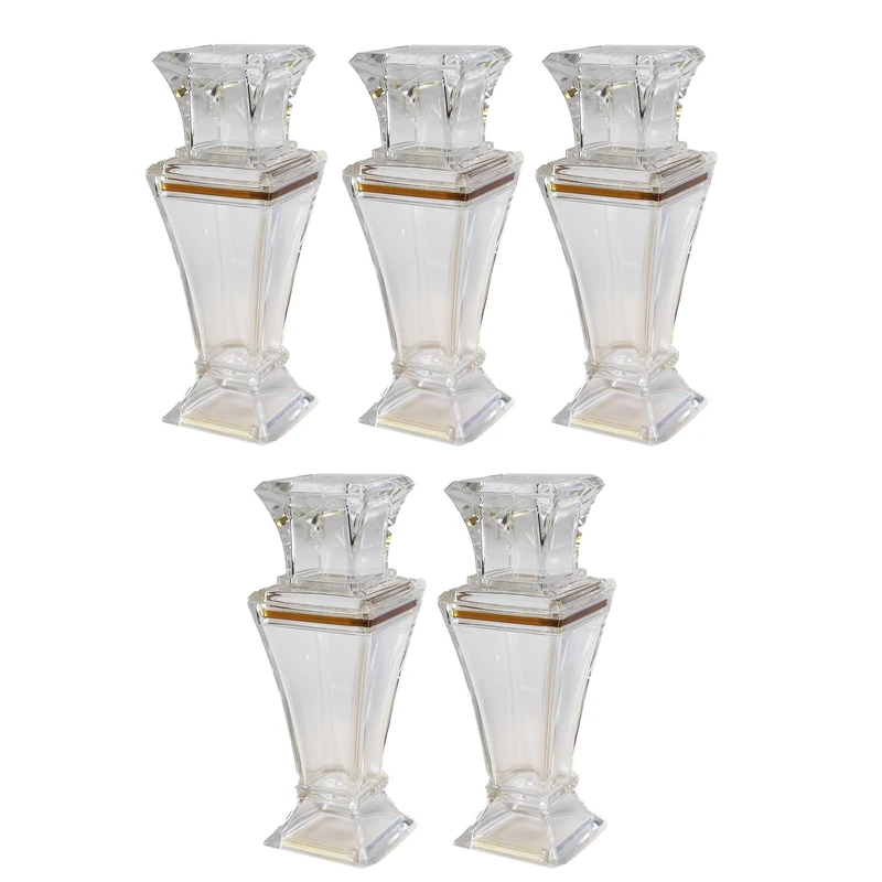 ظرف زعفران مدل برلیان B مجموعه 5 عددی