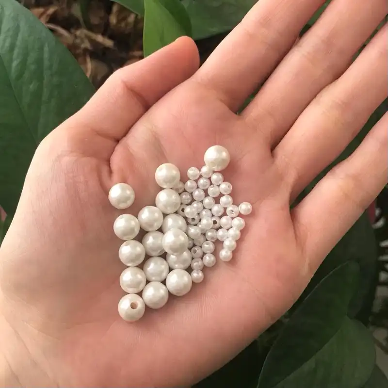 مهره و کش دستبند مدل مروارید کد 368 بسته 201 عددی