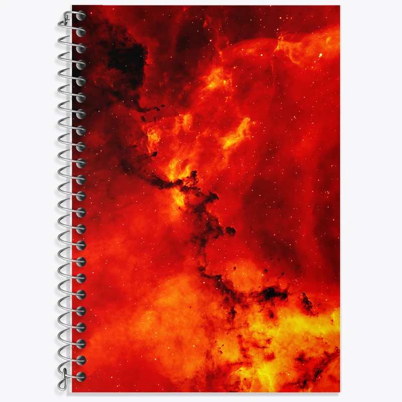 دفتر لغت 50 برگ خندالو طرح کهکشان (galaxy) کد F6711