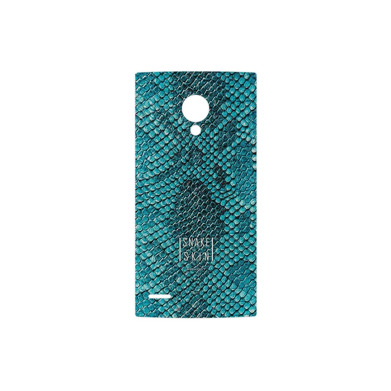 برچسب پوششی ماهوت مدل Blue Snake Skin مناسب برای گوشی موبایل ال جی FX0 Firefox