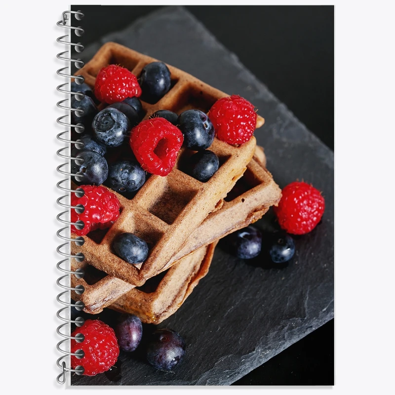 دفتر لغت 50 برگ خندالو طرح وافل کد F1825