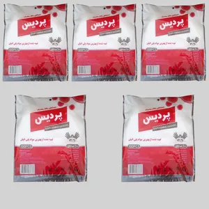 دستکش یکبار مصرف پردیس مدل عاج دار 5 بسته 100 عددی