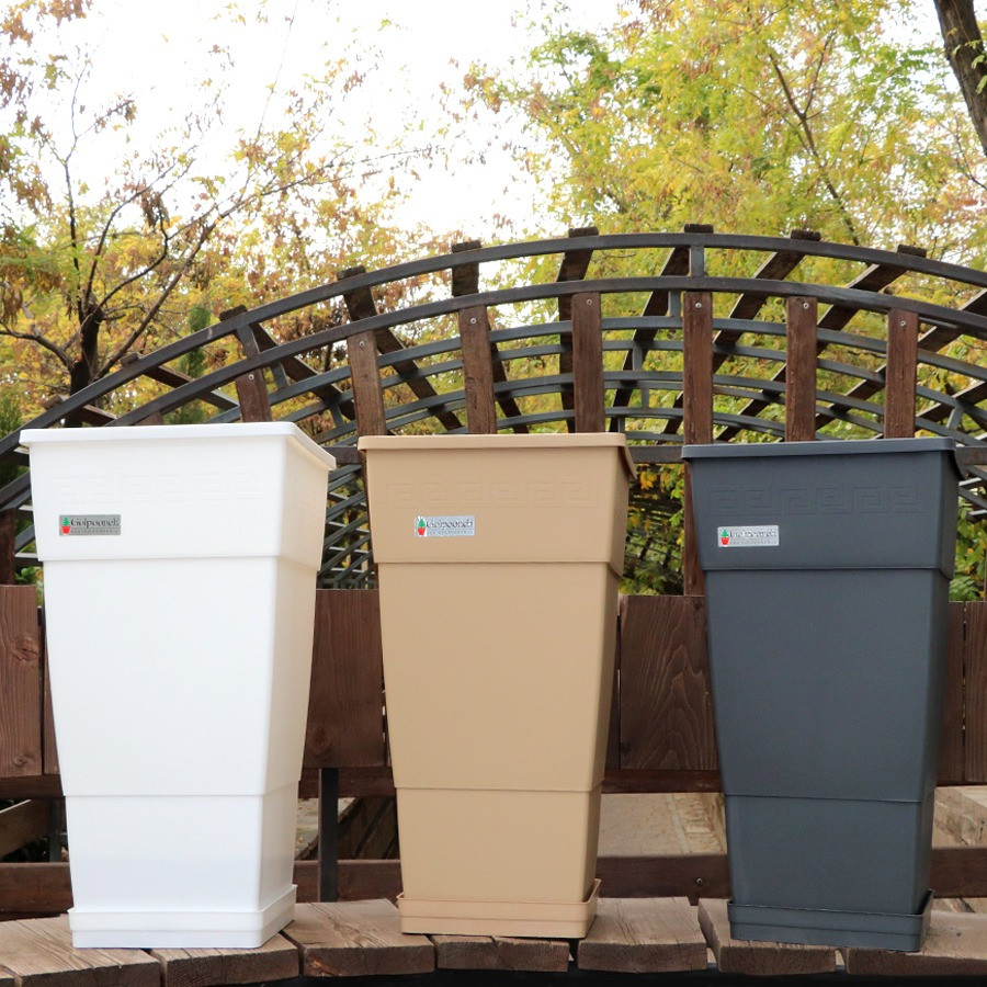 گلدان گلپونه مدل چهارگوش لابی 156