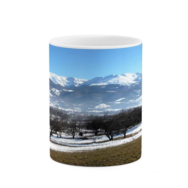 ماگ کاکتی مدل منظره برفی کد mgh14969