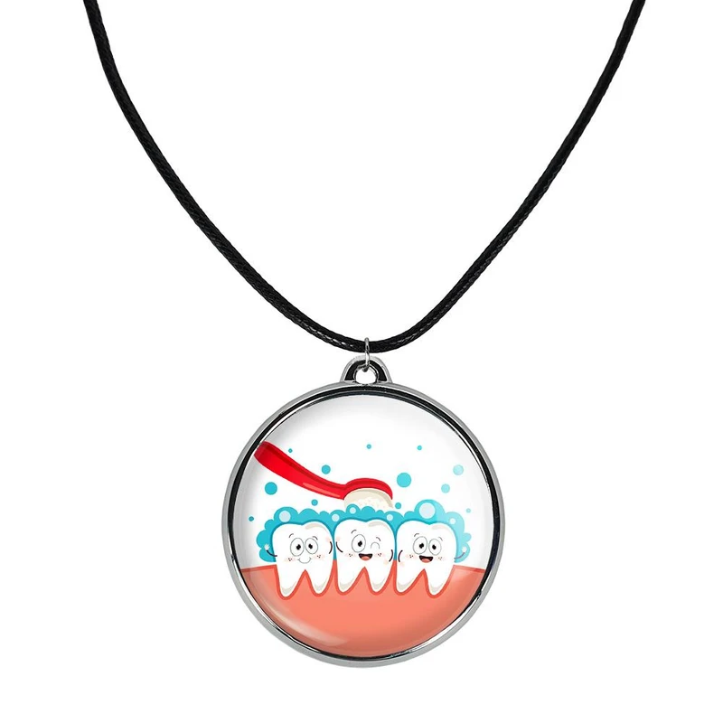 گردنبند خندالو مدل دندان و دندانپزشکی کودکانه کد 2779327794