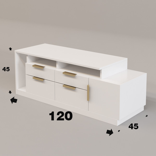 میز تلویزیون اعیان مدل FH242