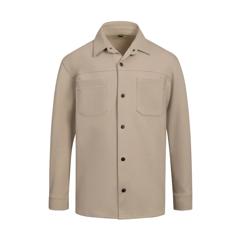 پیراهن آستین بلند مردانه کروم مدل دوجیب کد 2420119