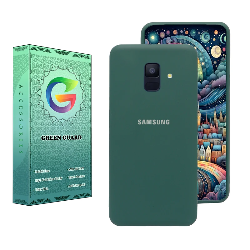 کاور گرین گارد مدل KiLo طرح سیلیکونی مناسب برای گوشی موبایل سامسونگ Galaxy A6 2018