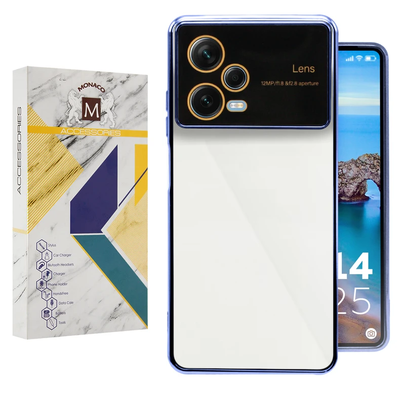 کاور موناکو مدل الکترولنز مناسب برای گوشی موبایل شیائومی  Note 12 Pro 5G