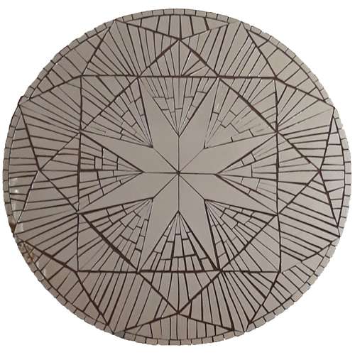 تابلو آینه کاری طرح انعکاس نور کد 04