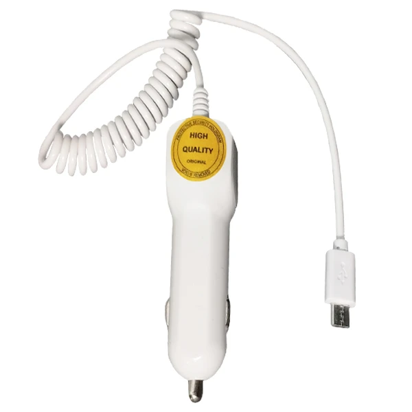 شارژر فندکی مدل CC86D به همراه کابل تبدیل microUSB