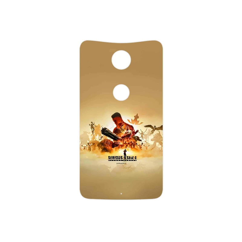 برچسب پوششی ماهوت مدل Serious Sam Game Series مناسب برای گوشی موبایل گوگل Nexus 6
