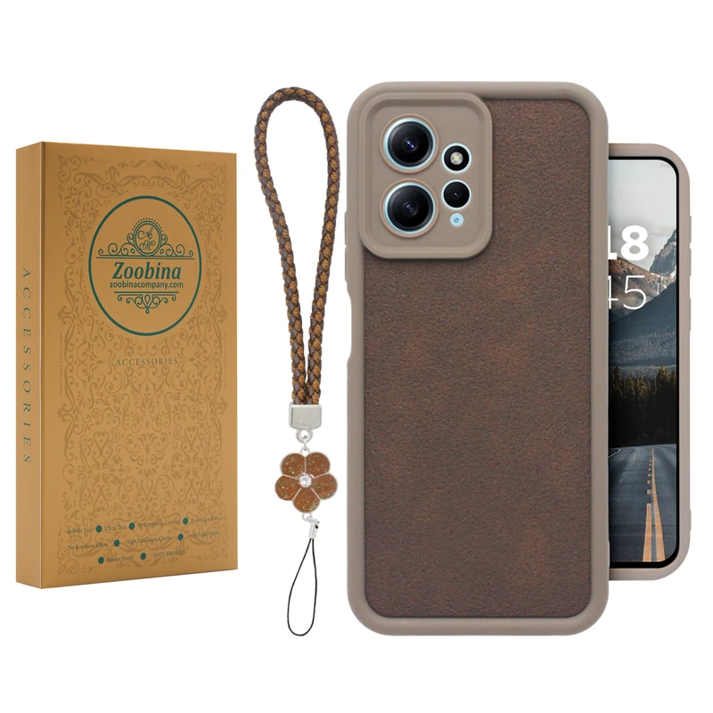  کاور زوبینا مدل Moket مناسب برای گوشی موبایل شیائومی Redmi Note 12 4G به همراه آویز