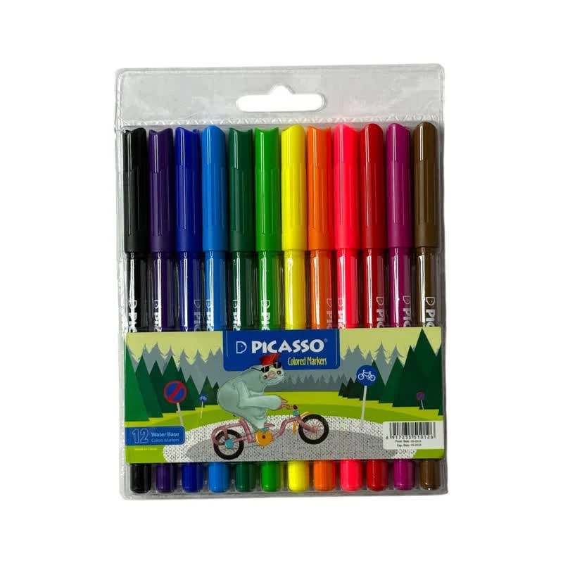 ماژیک رنگ آمیزی 12 رنگ پیکاسو مدل کالی کیدز