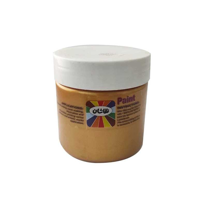 رنگ متالیک طلایی نقاشان مدل bdh حجم 300 میلی‌لیتر