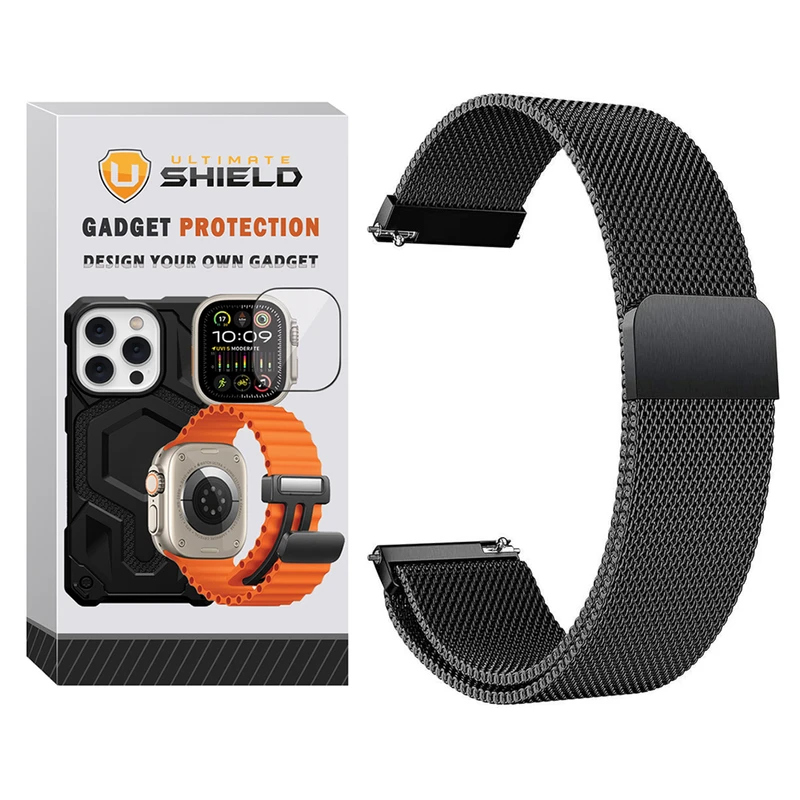 بند آلتیمیت شیلد مدل MilanStrap TW مناسب برای ساعت هوشمند 22 میلی متری ناتینگ CMF Watch Pro / CMF Watch Pro 2