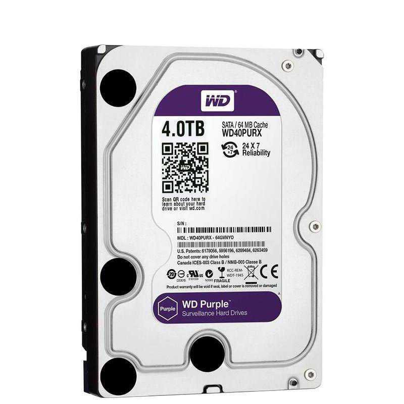 هارددیسک اینترنال وسترن دیجیتال مدل Purple WD40PURX-A ظرفیت 4 ترابایت 2