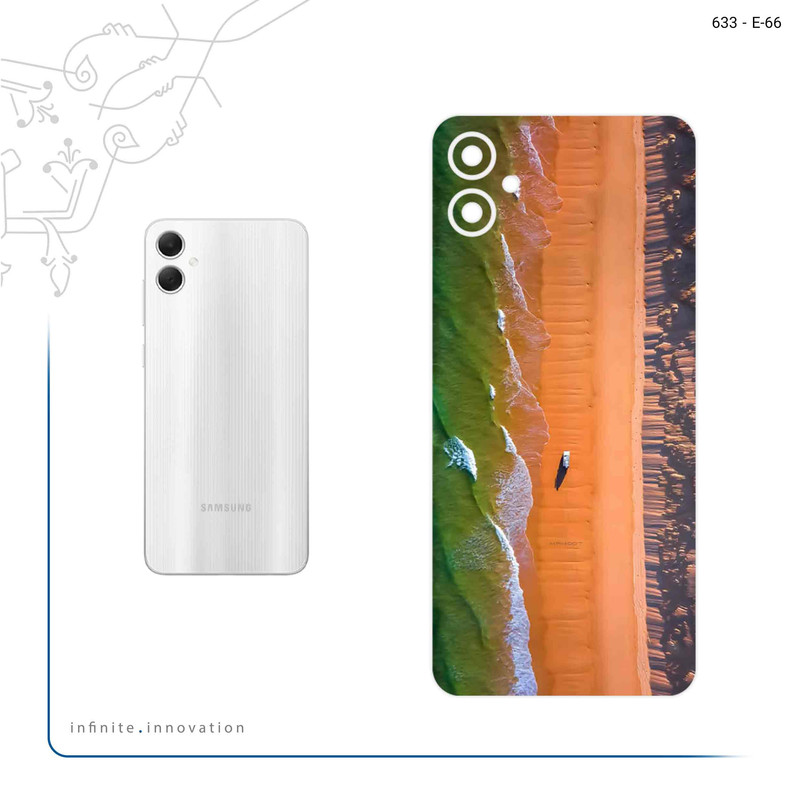 برچسب پوششی ماهوت مدل Beach and Green Sea مناسب برای گوشی موبایل سامسونگ Galaxy A05