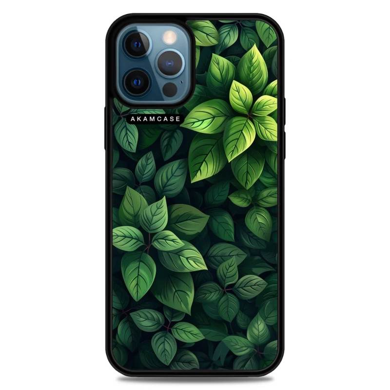 کاور آکام مدل AMC-WA12PROMAX-LEAVES-39 مناسب برای گوشی موبایل اپل iPhone 12 Pro Max