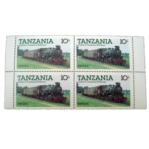 تمبر یادگاری مدل قطار کد bc-1706 بسته 4 عددی