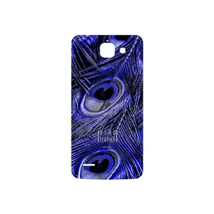 MAHOOT Purple Feather Cover Sticker for Huawei Ascend G730