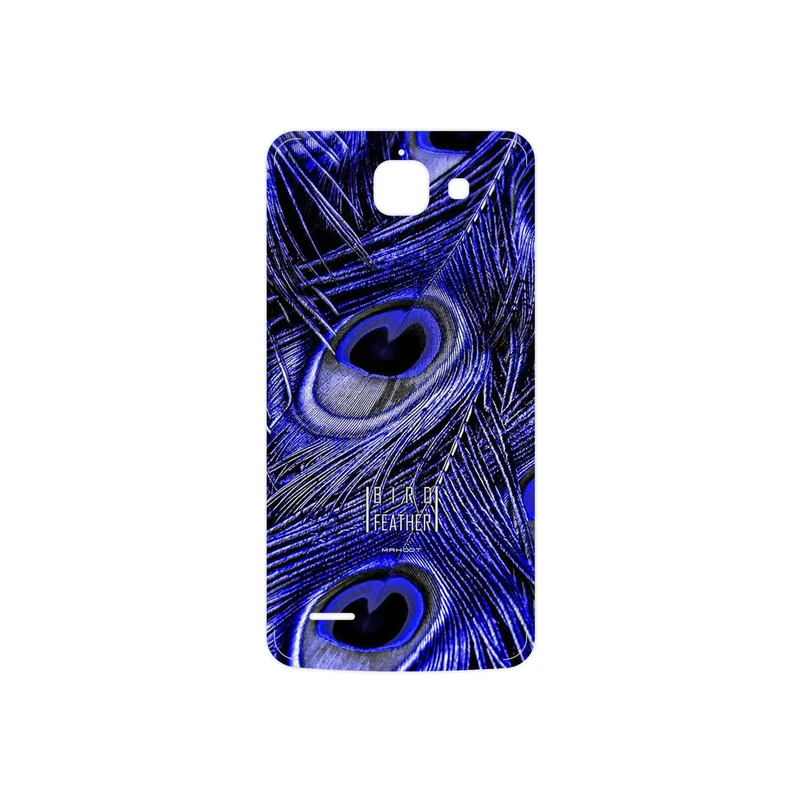 برچسب پوششی ماهوت مدل Purple Feather مناسب برای گوشی موبایل هوآوی Ascend G730