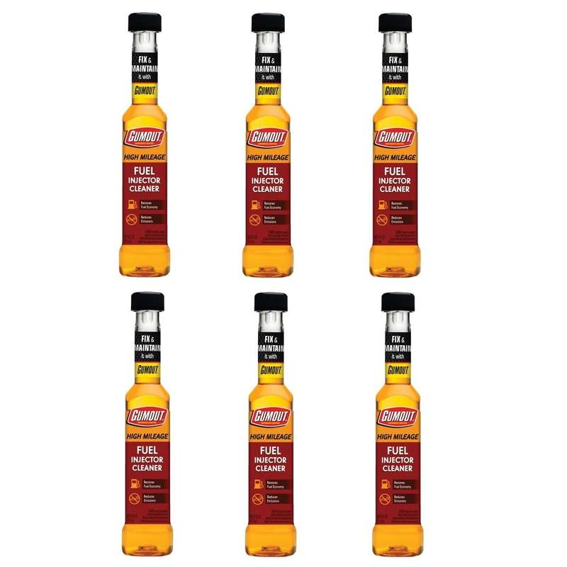 تمیز کننده انژکتور خودرو گام اوت مدل Fuel Injector Cleaner حجم 177 میلی لیتر بسته 6 عددی