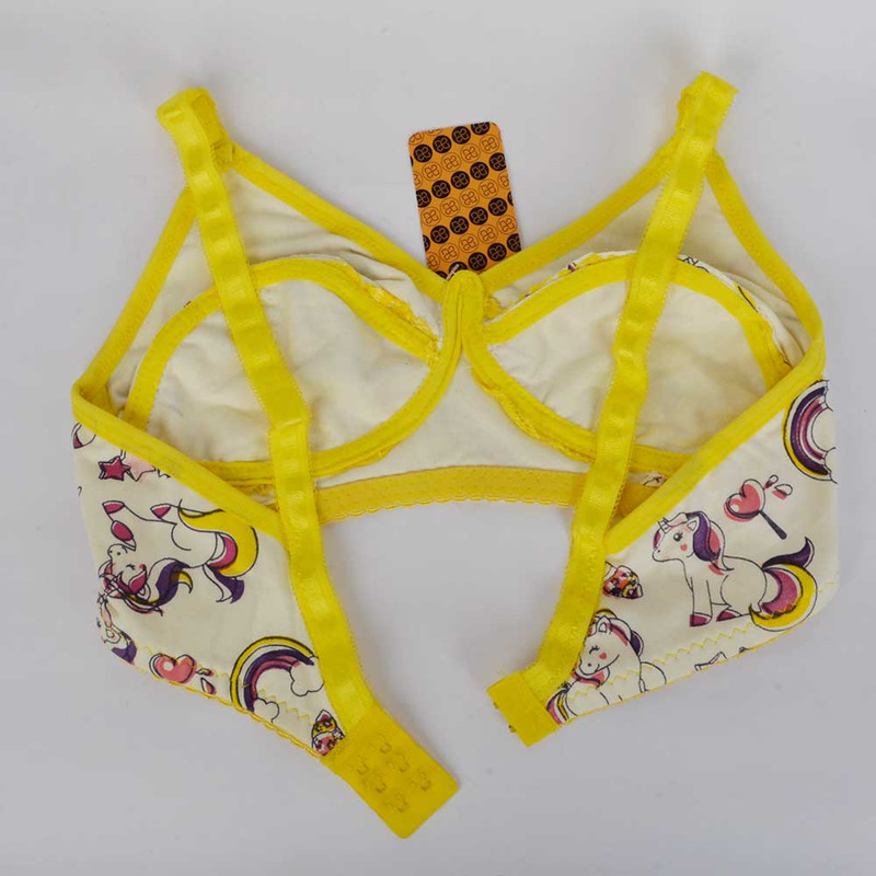 سوتین زنانه دکسونری مدل 125007310 نخی رنگ زرد