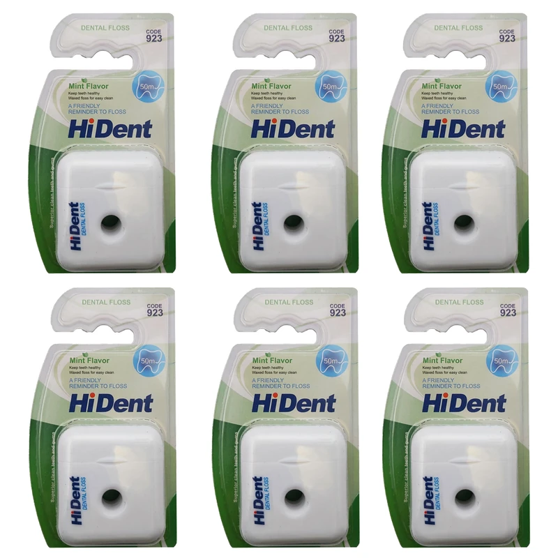 نخ دندان های دنت مدل 923 بسته 6 عددی