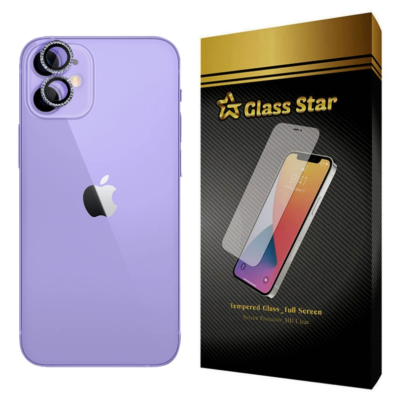 محافظ لنز دوربین گلس استار مدل LNG-Glass مناسب برای گوشی موبایل اپل iPhone 12