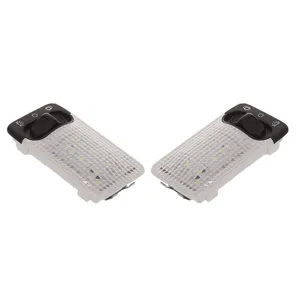 چراغ سقف خودرو کالانیکس مدل LIGHT-SMAND-10840 طرح ال ای دی مناسب برای سمند بسته 2 عددی