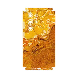 MAHOOT Gold Marble-FullSkin Cover Sticker for Samsung Galaxy S24 Ultra