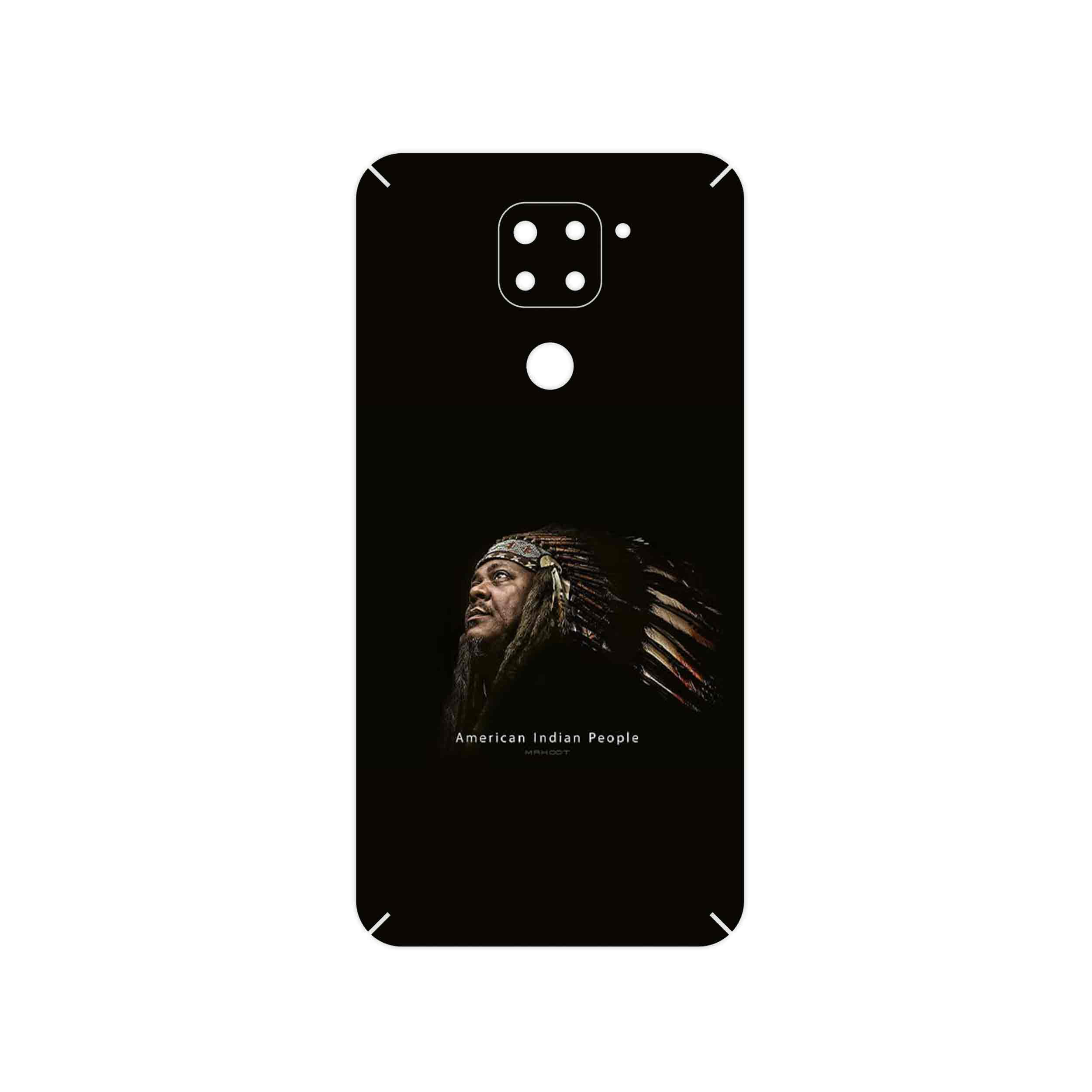 برچسب پوششی ماهوت مدل Portrait of an Indian Man مناسب برای گوشی موبایل شیائومی Redmi 10X